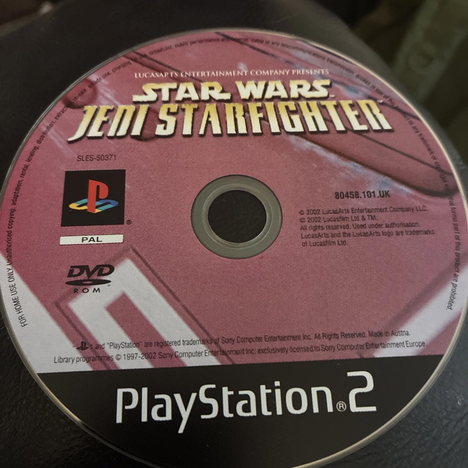 Star Wars: Jedi Starfighter, PlayStation 2 (PS2) Working - Disc Only