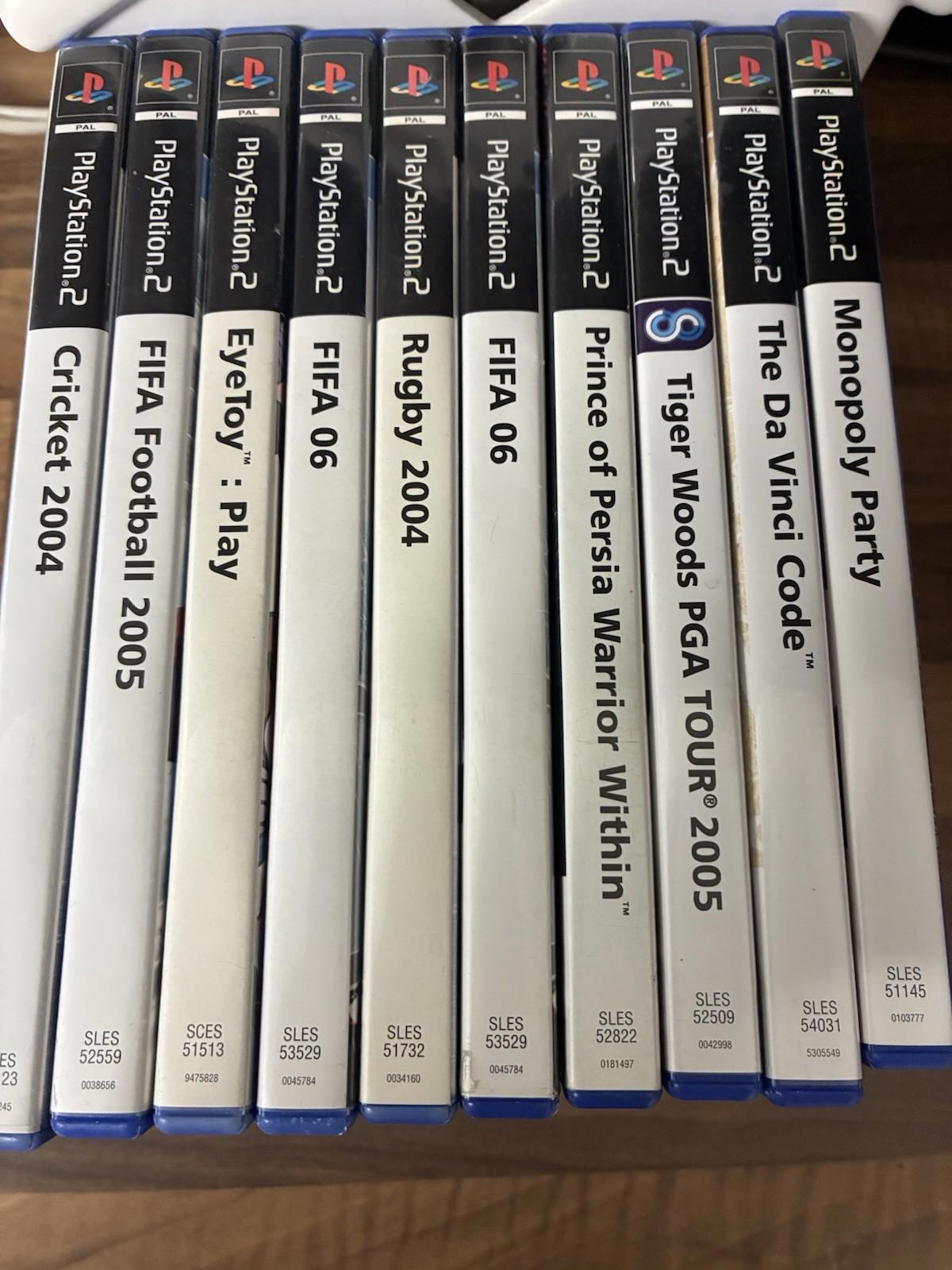 PS2 Games Bundle (PlayStation 2) All In Very Good Condition 10 Games PS2 Bundle