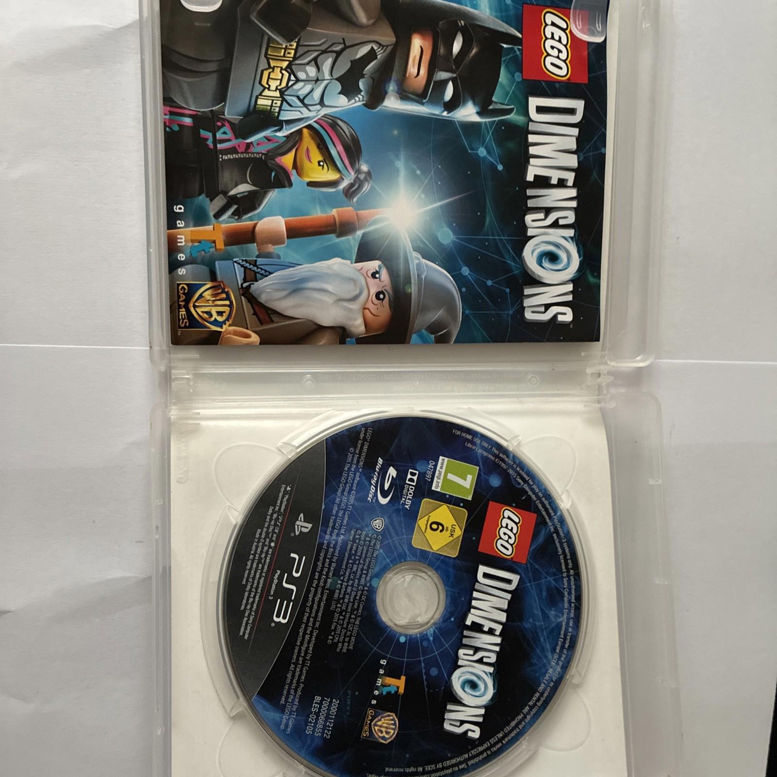 LEGO Dimensions PS3 PlayStation 3 Game w Manual