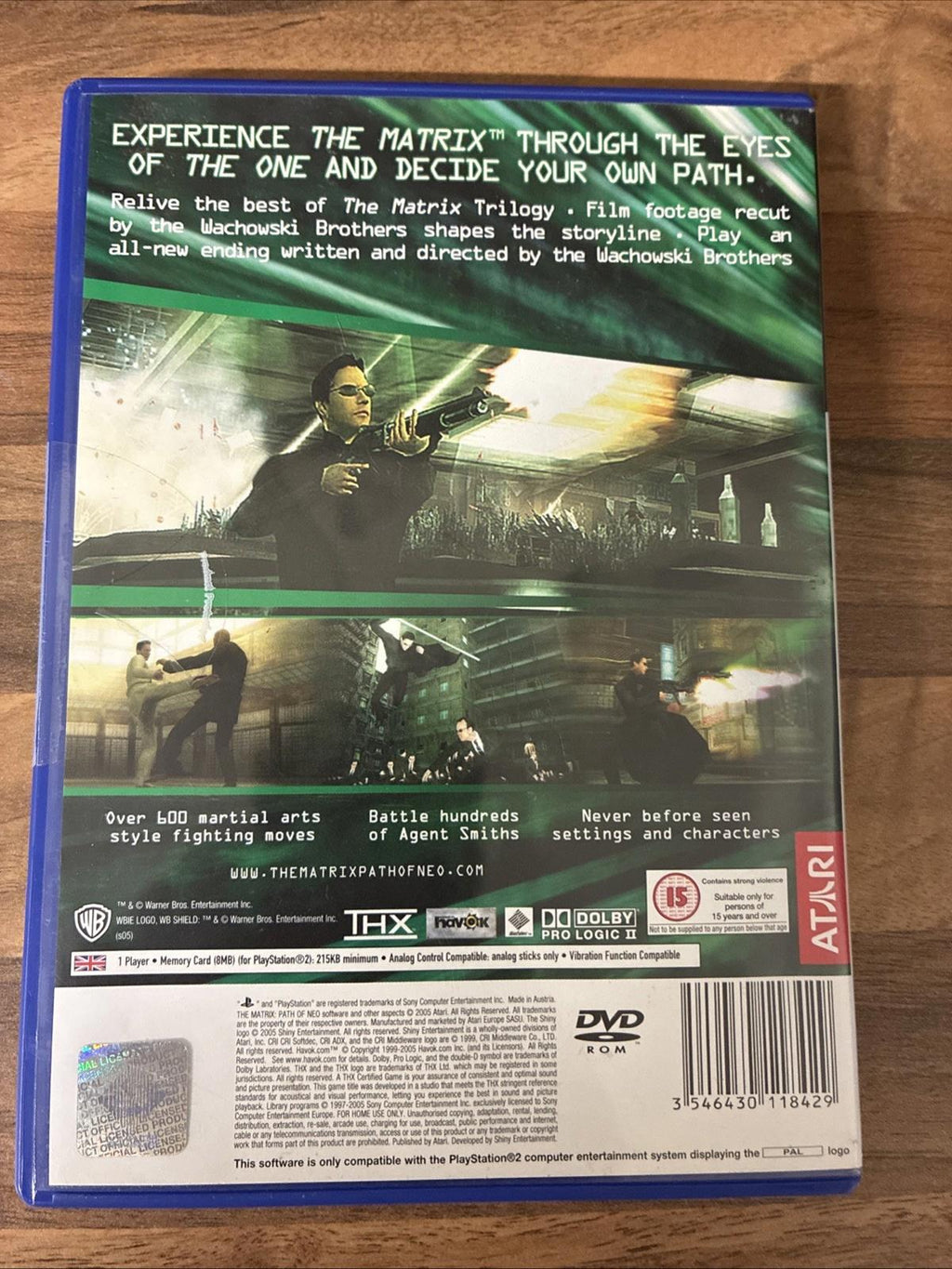 The Matrix Path of Neo - PS2 - Near Mint - Fast Shipping - PAL