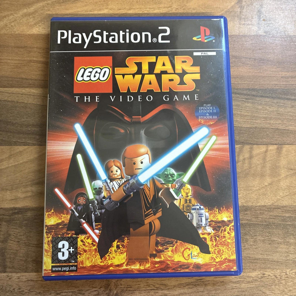 Lego Star Wars (Sony PlayStation 2, 2005) - with manual in VGC