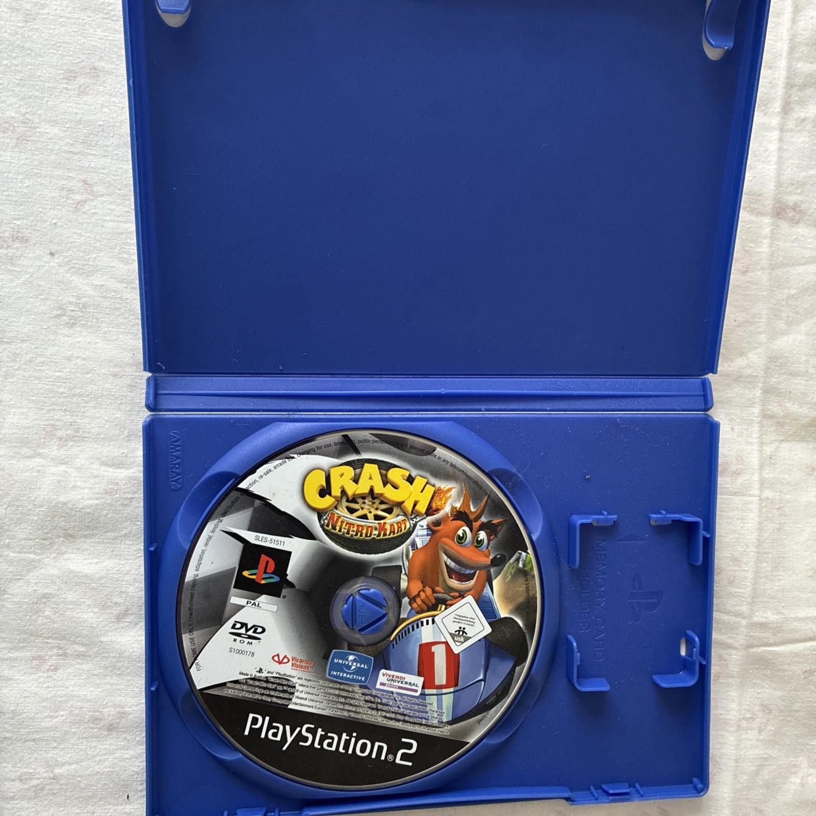 Crash Nitro Kart (PlayStation 2 2003) In Very Good Condition