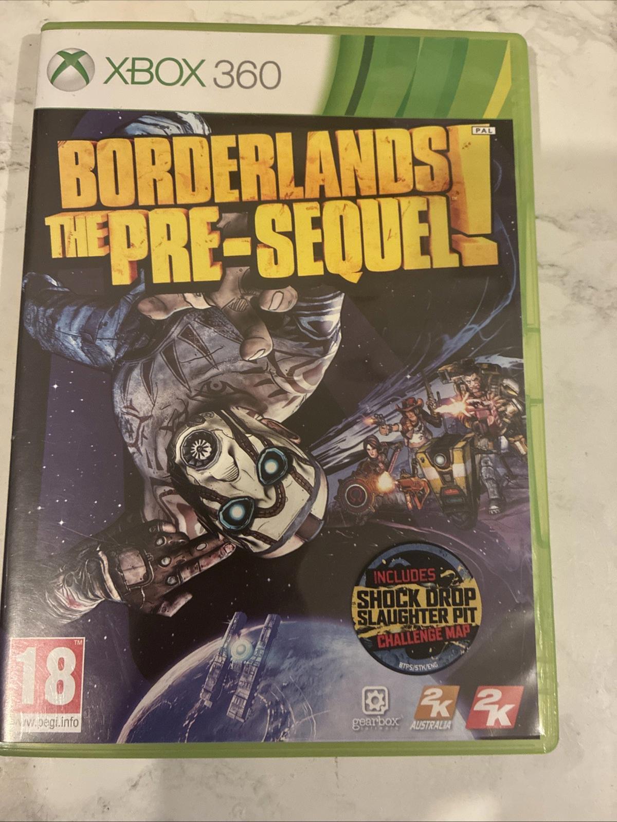 Borderlands: The Pre-Sequel (Microsoft Xbox 360, 2014) In Excellent Condition