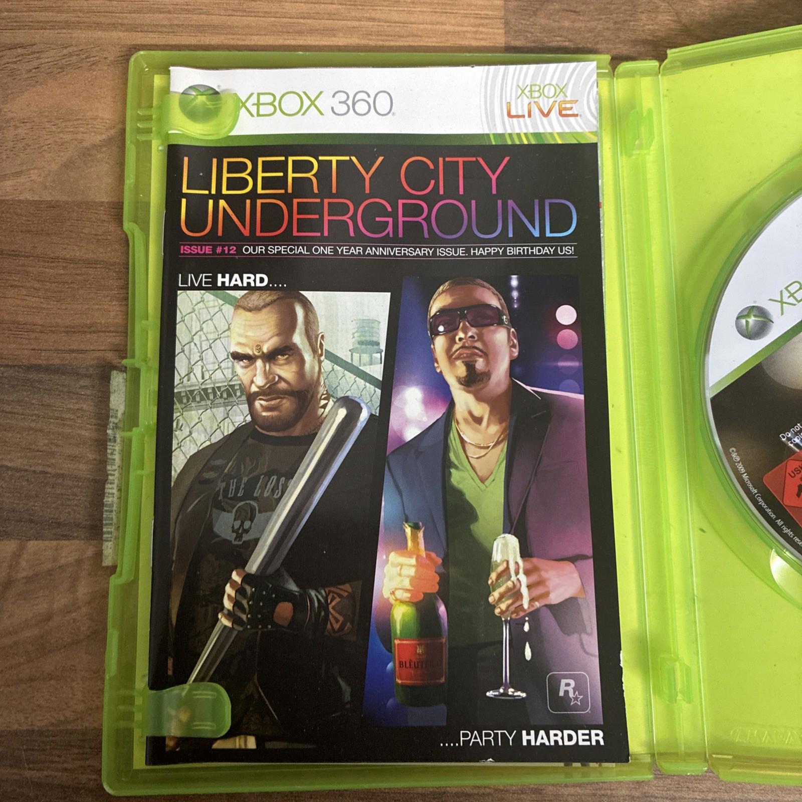 Grand Theft Auto: Episodes From Liberty City (Microsoft Xbox 360, 2009) Map