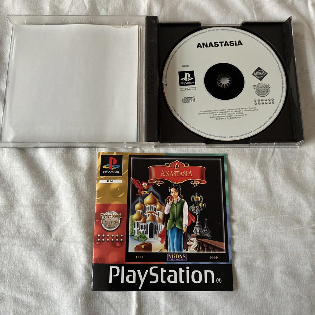 Anastasia PlayStation 1 Game Complete with Manual Vgc