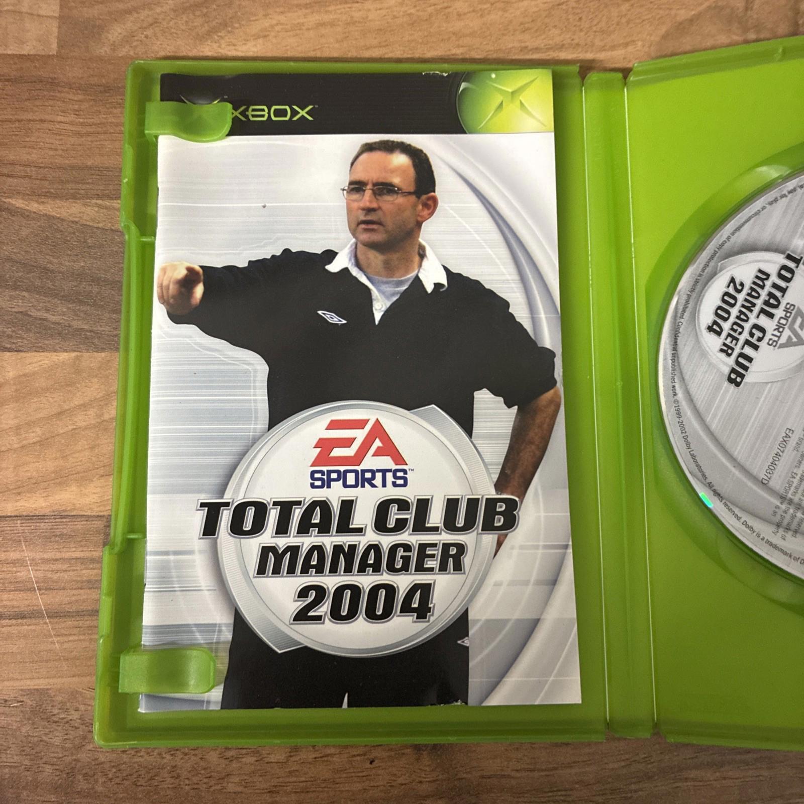 Total Club Manager 2004 (Microsoft Xbox, 2003)