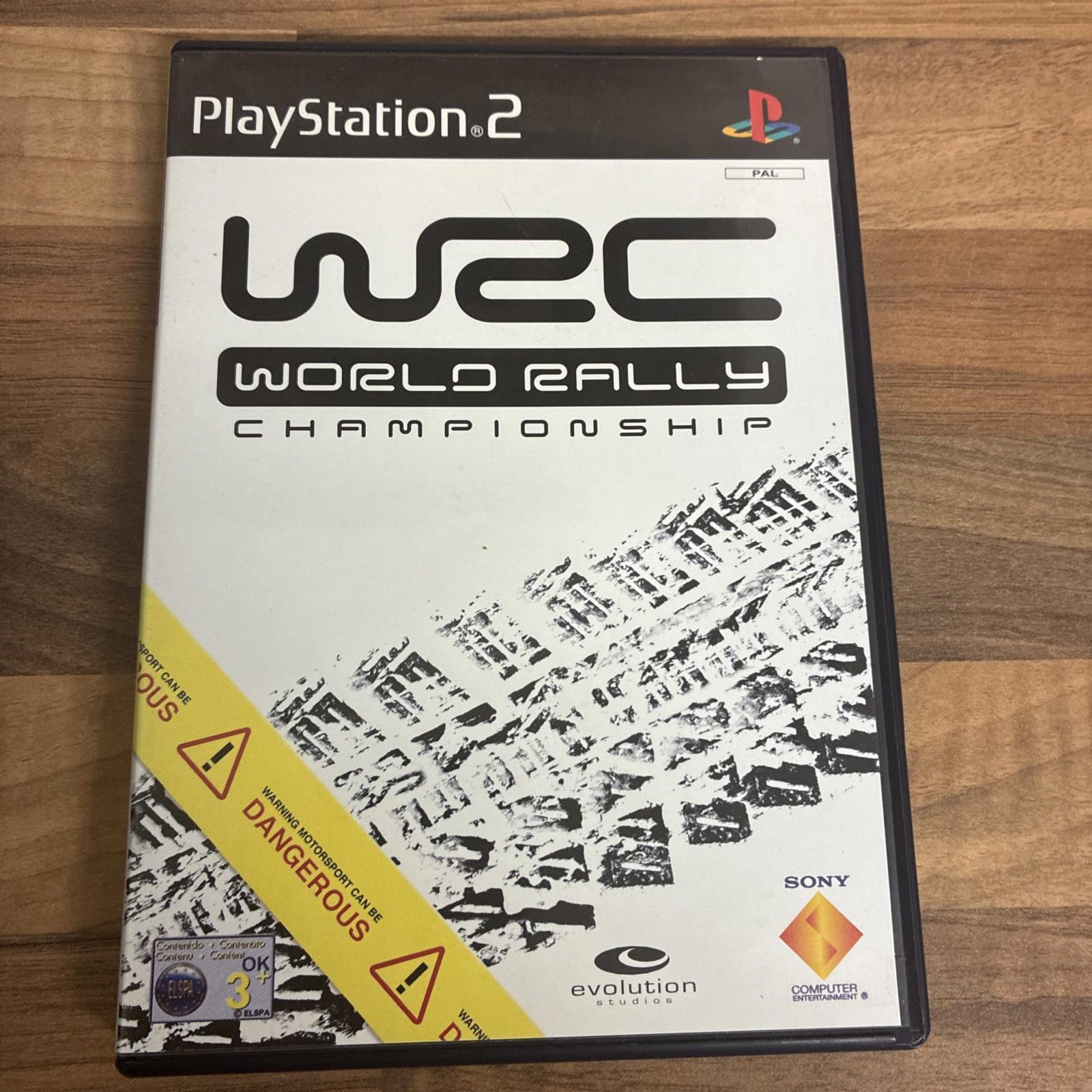 WRC World Rally Championship - PlayStation 2 (PS2) - With Manual mint condition