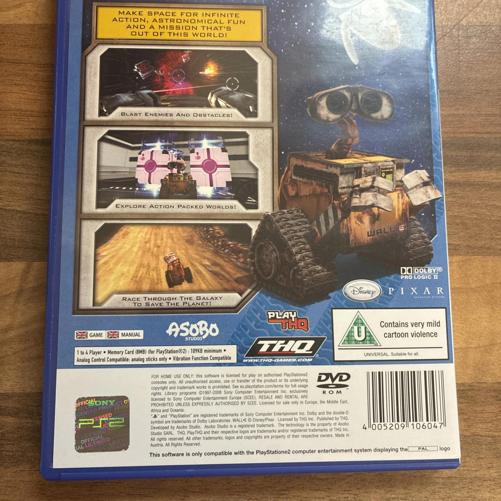 Disney-Pixar: Wall-E (PS2) Mint Condition! Includes manual