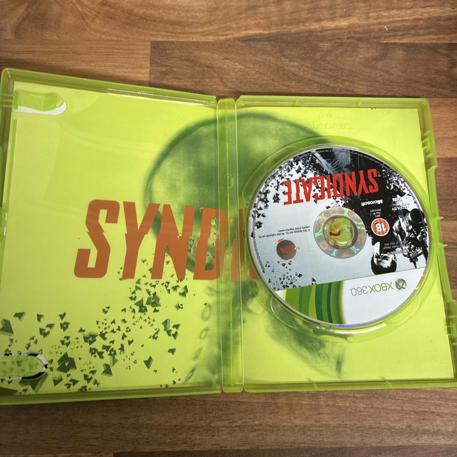 Syndicate Executive Edition XBOX 360 Video Game Original UK Release Mint Cond