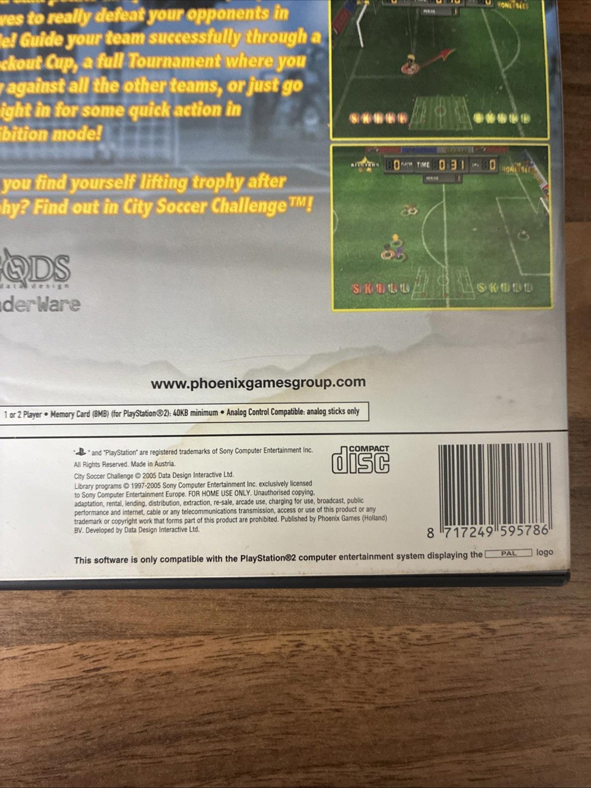 City Soccer Challenge (Sony PlayStation 2 PS2 2006) with Manual Near Mint