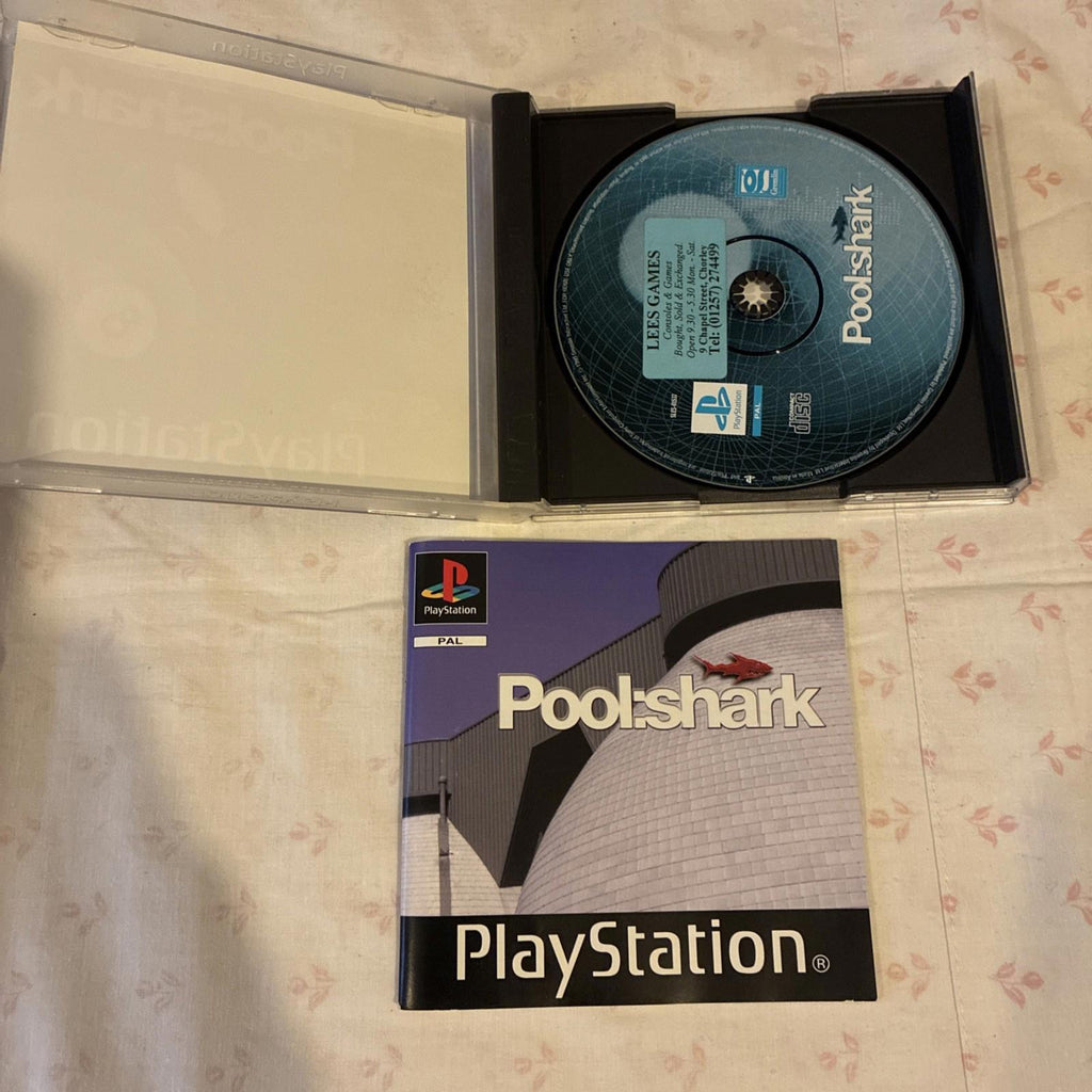 Pool Shark (Playstation PS1 Game) With Manual