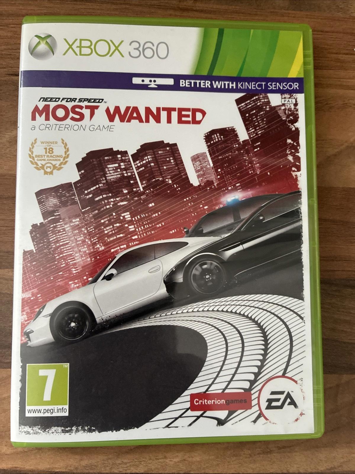 Need for Speed Most Wanted (Xbox 360, 2012)