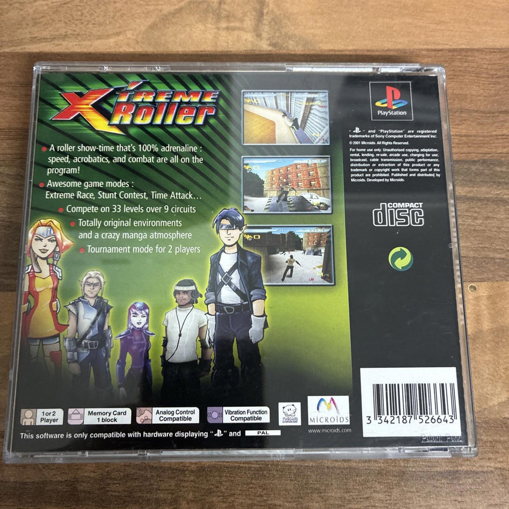 Xtreme Roller (Sony PlayStation 1, 2001)