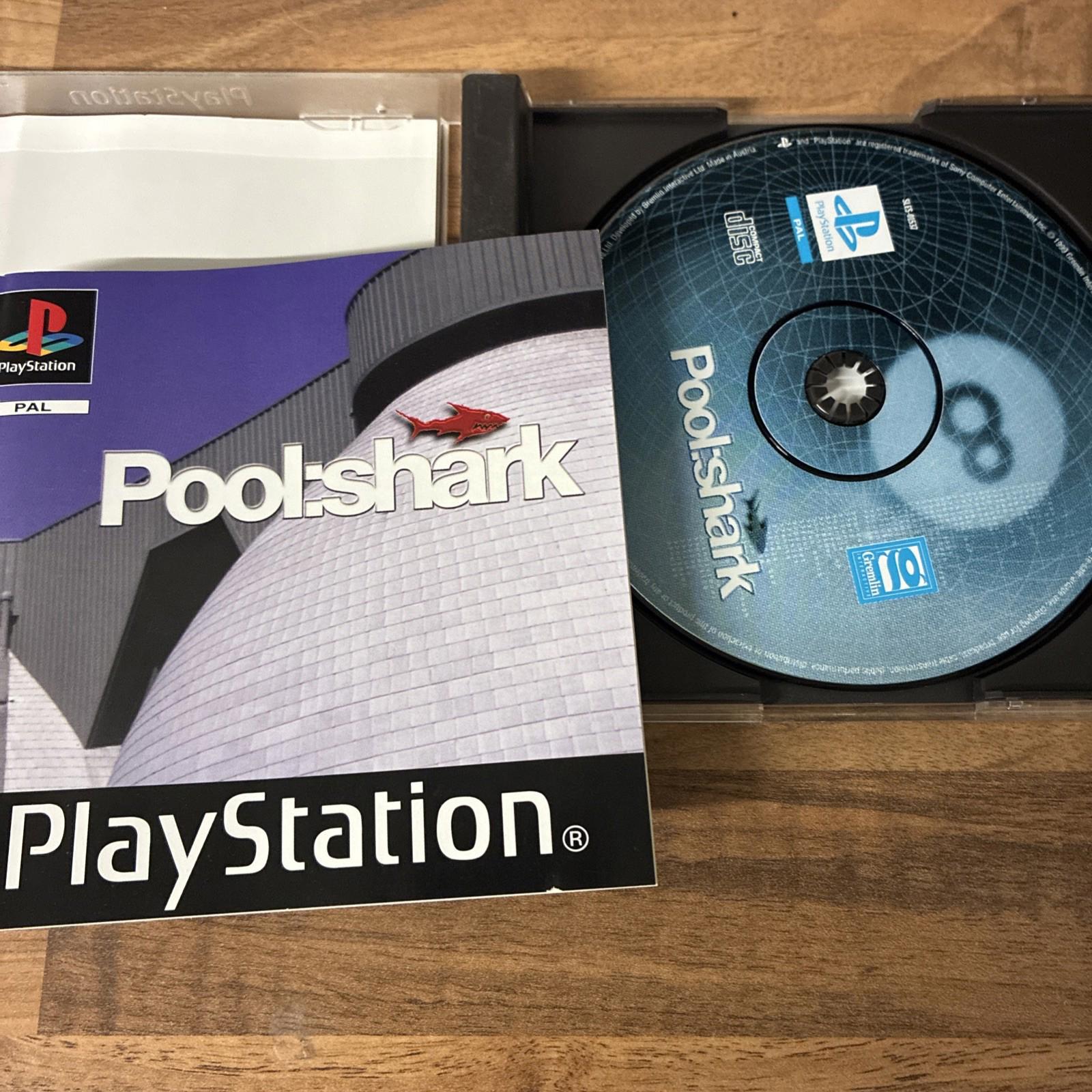 Pool Shark - Sony PS1 Game PlayStation 1 - complete with manual