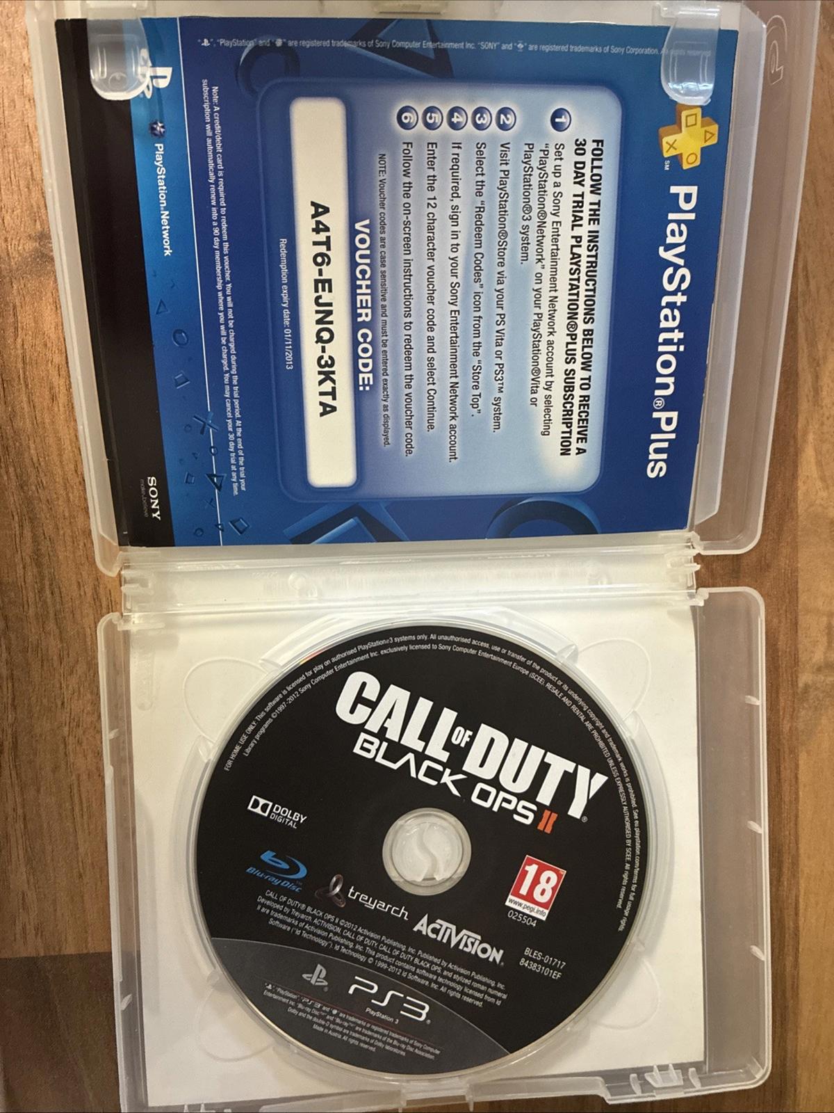 Call of Duty: Black Ops II (PlayStation 3, 2012). Amazing Value Awesome Game!