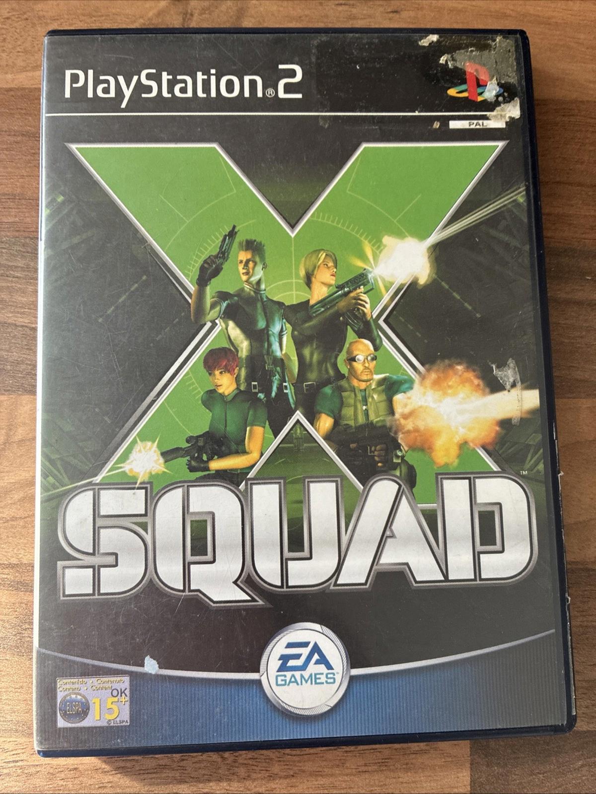 X Squad (Sony PlayStation 2, 2000) - European Version With Manual