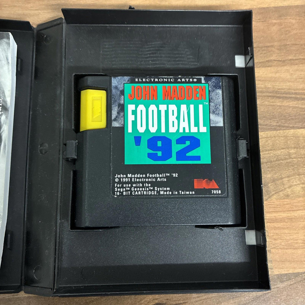 John Madden Football '92 Sega Mega Drive Complete with Manual