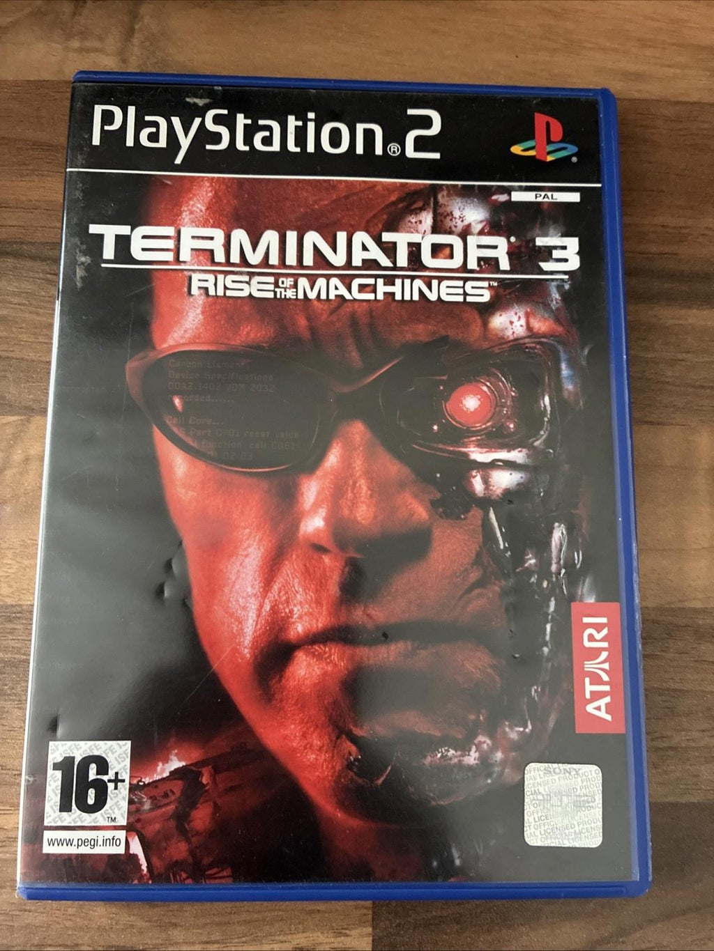 Terminator 3: Rise of the Machines (Sony PlayStation 2, 2003) With Manual VGC