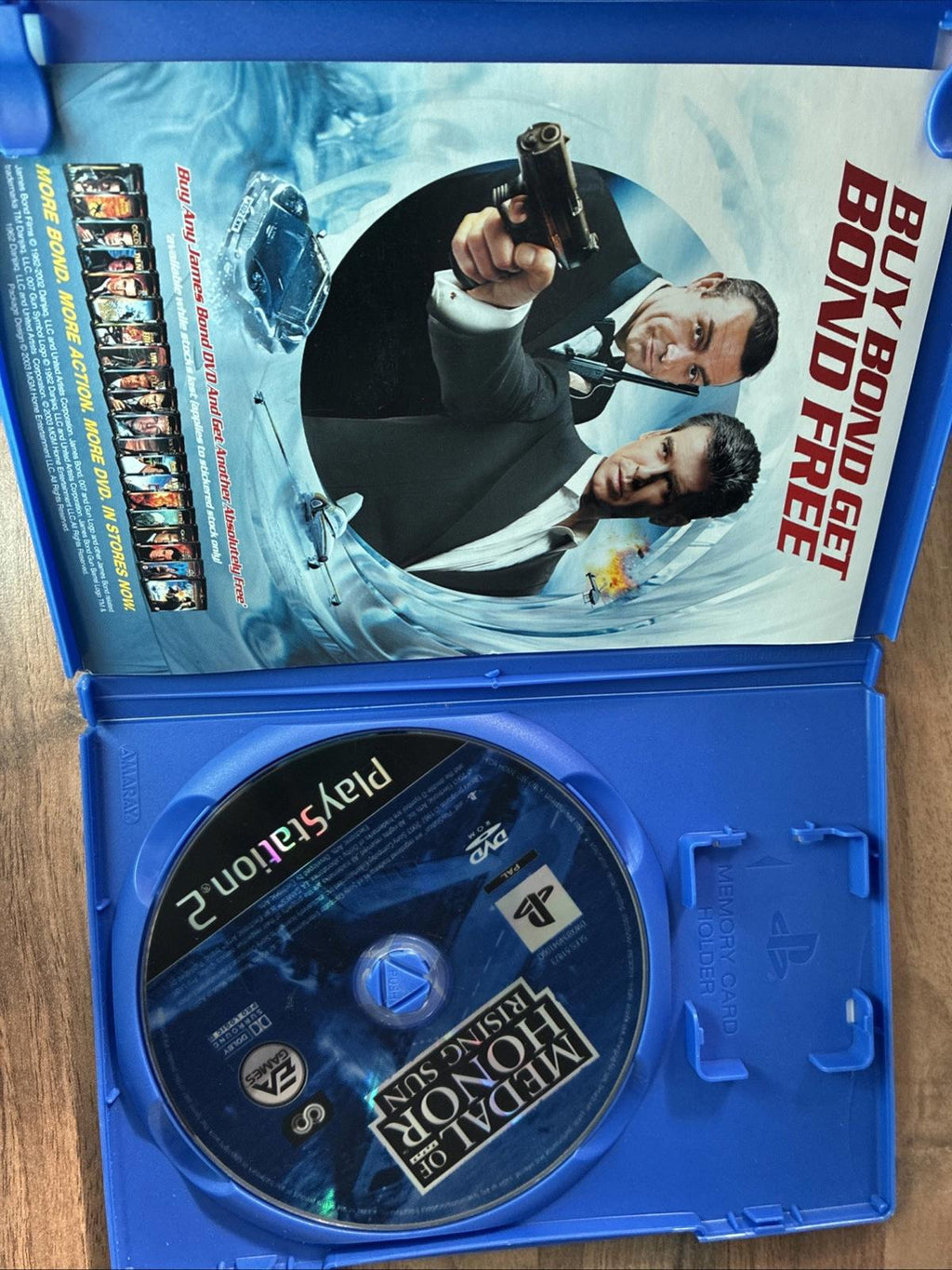 Medal of Honor: Rising Sun (Sony PlayStation 2, 2003) No Manual