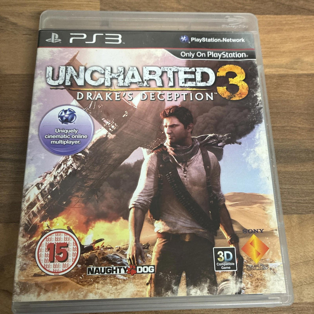 Uncharted 3 Drake's Deception Sony PlayStation 3 Ps3 Game