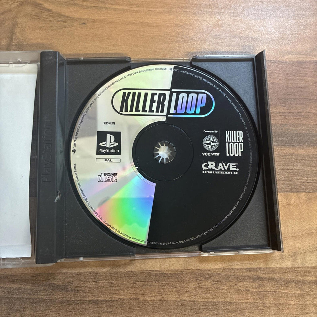 Killer Loop - PS1 Game Vgc