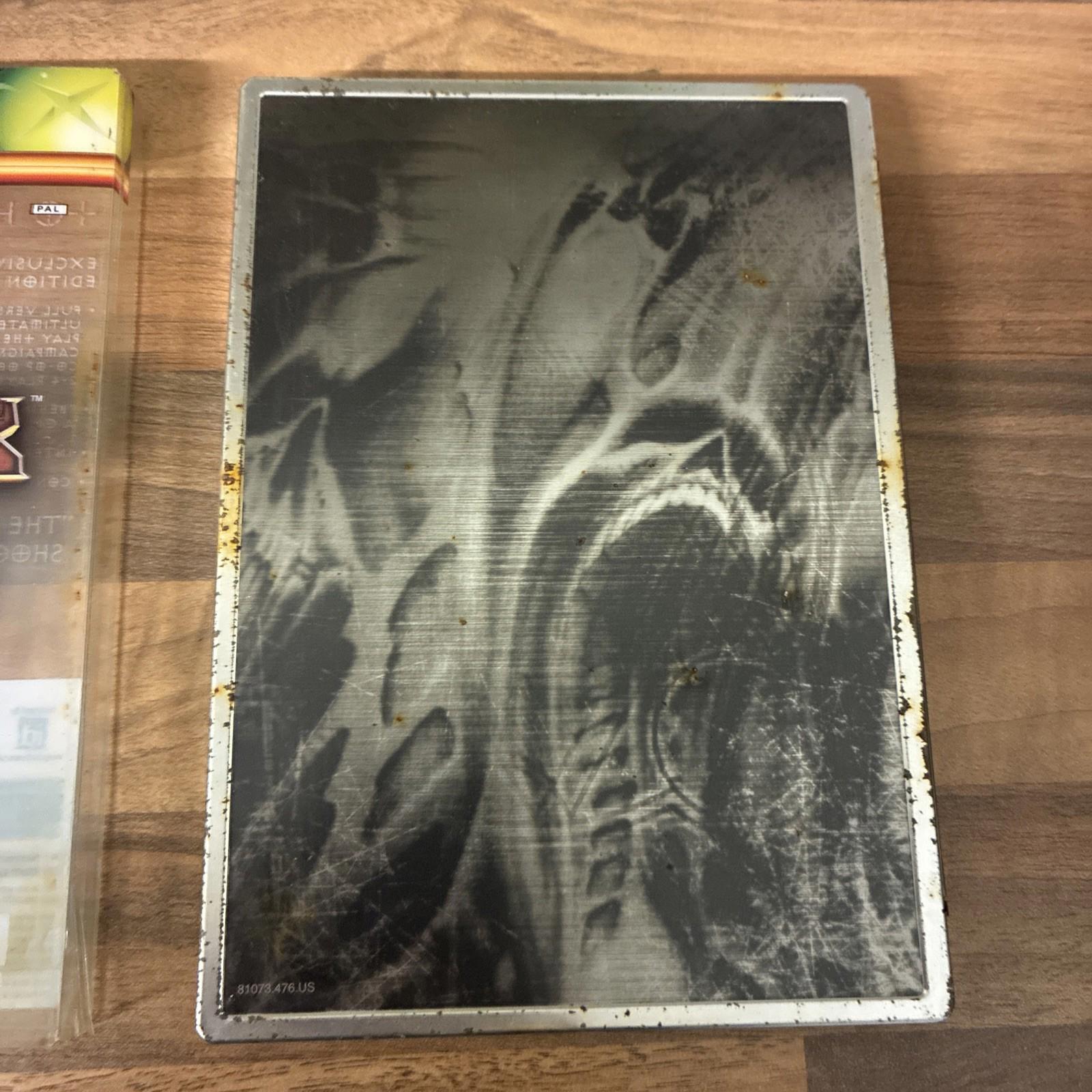 Doom 3 - Collector's Edition (Microsoft Xbox, 2005) - Steel Book Complete