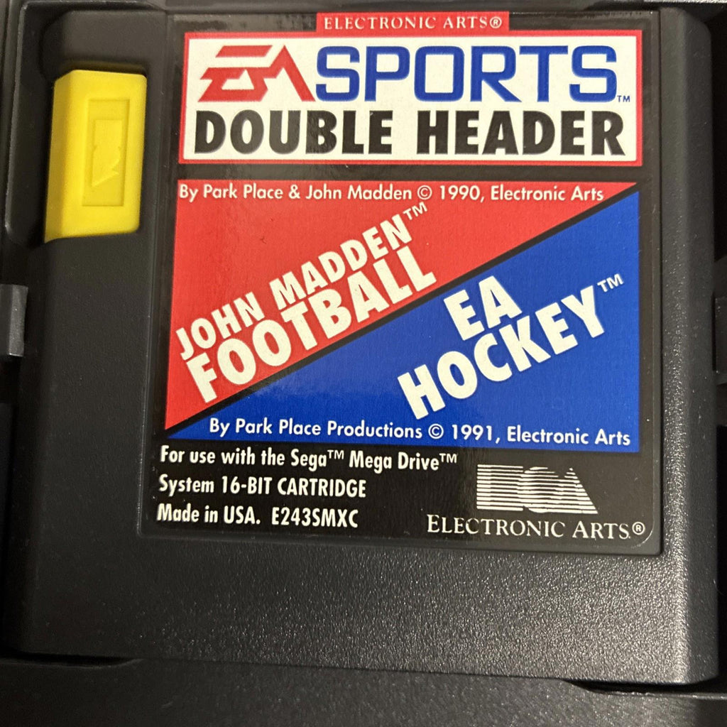 EA Sports Double Header (EA Hockey, John Madden Football) Sega Mega Drive (PAL)