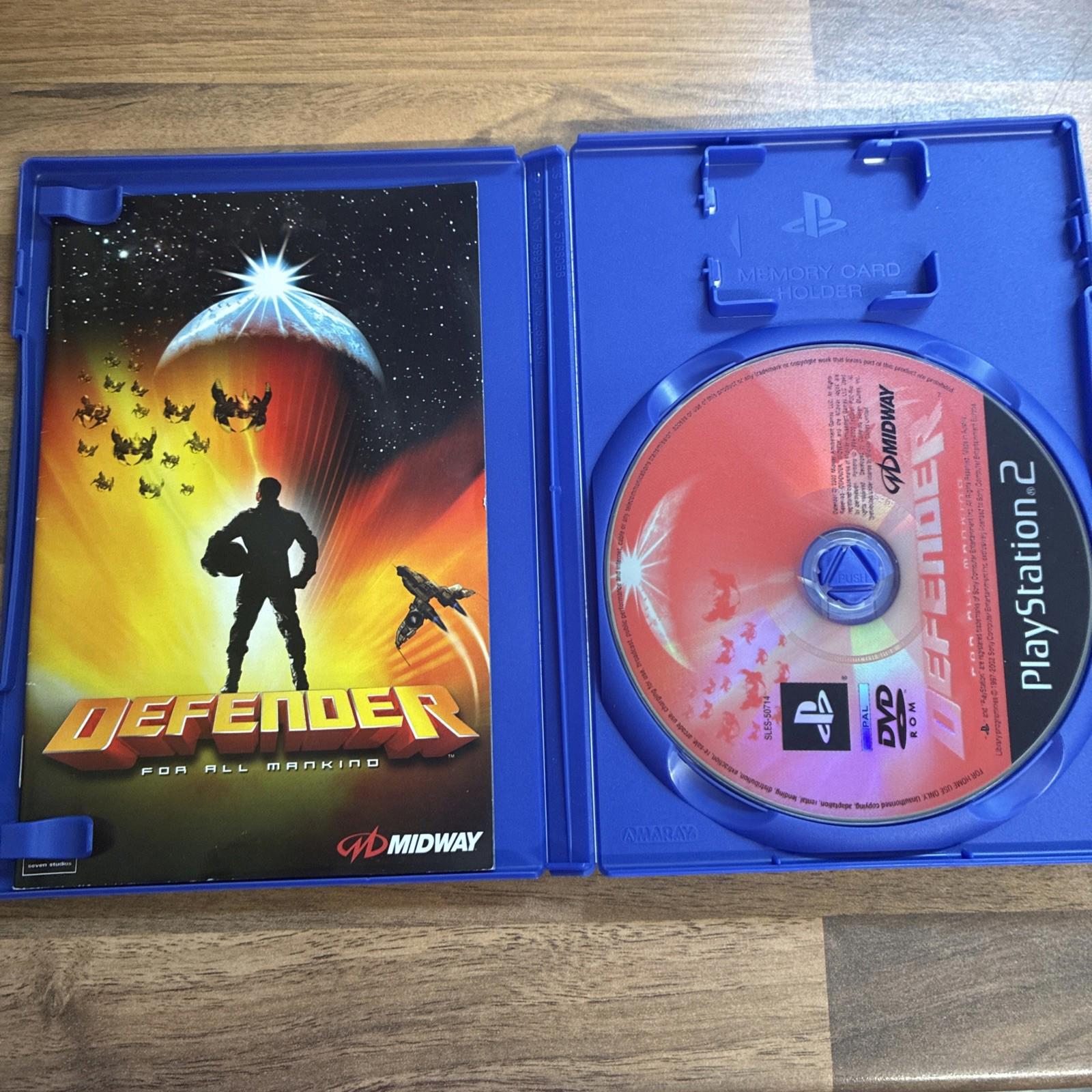 Defender (ps2, 2002, ) Complete with manual in very good condition
