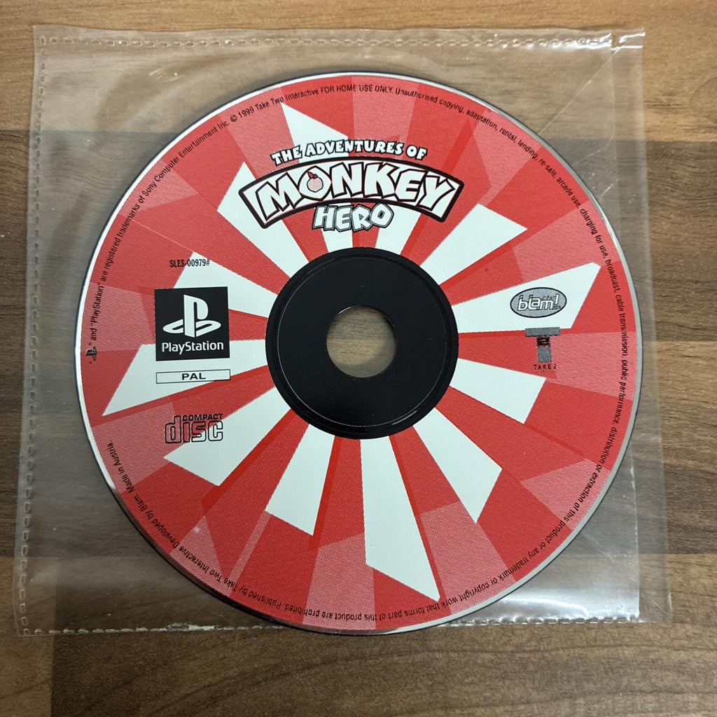 The Adventures of Monkey Hero - Sony PlayStation PS1 DISC ONLY