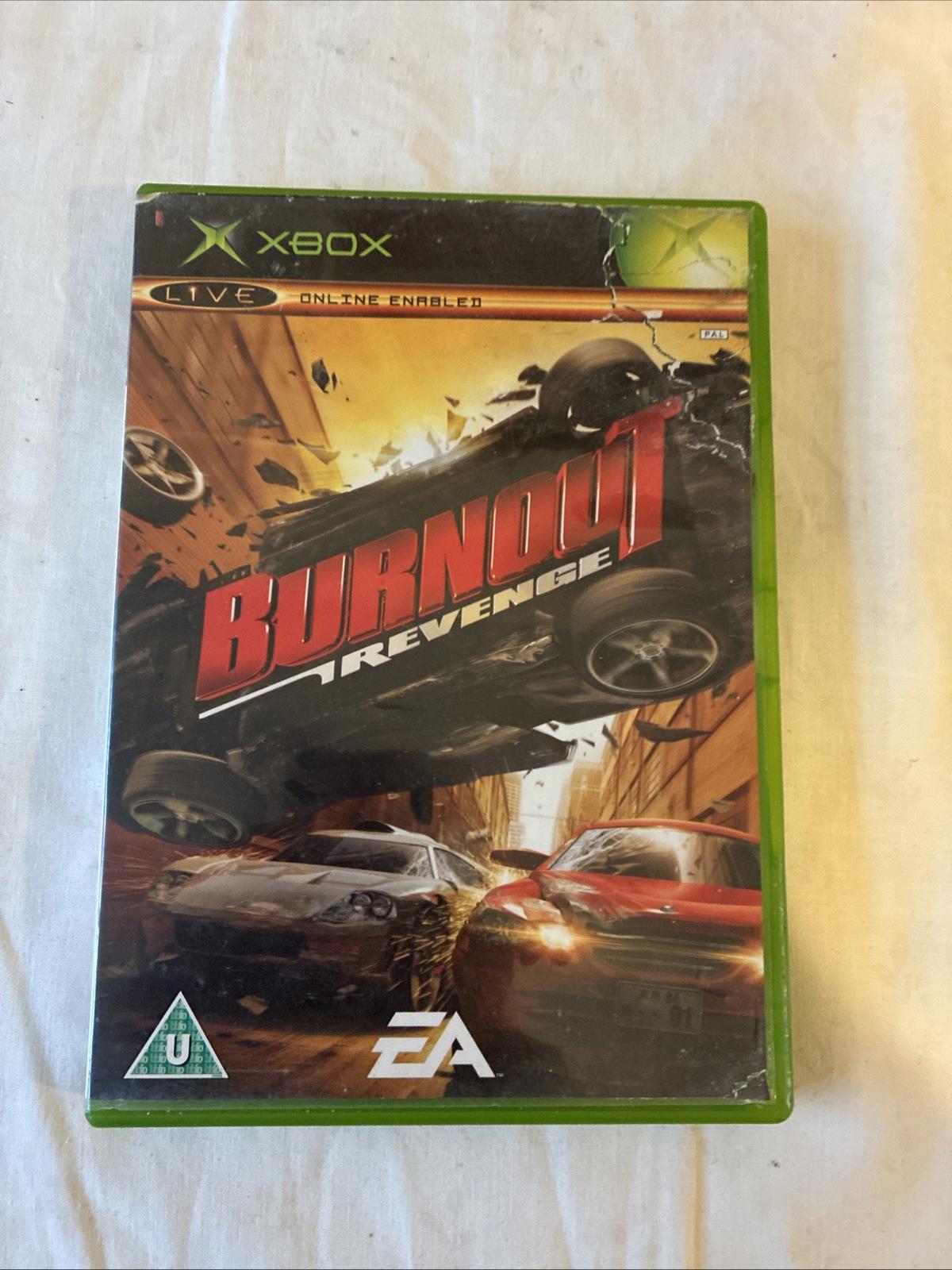 Burnout Revenge Original Xbox Complete in Good Condition With Manual