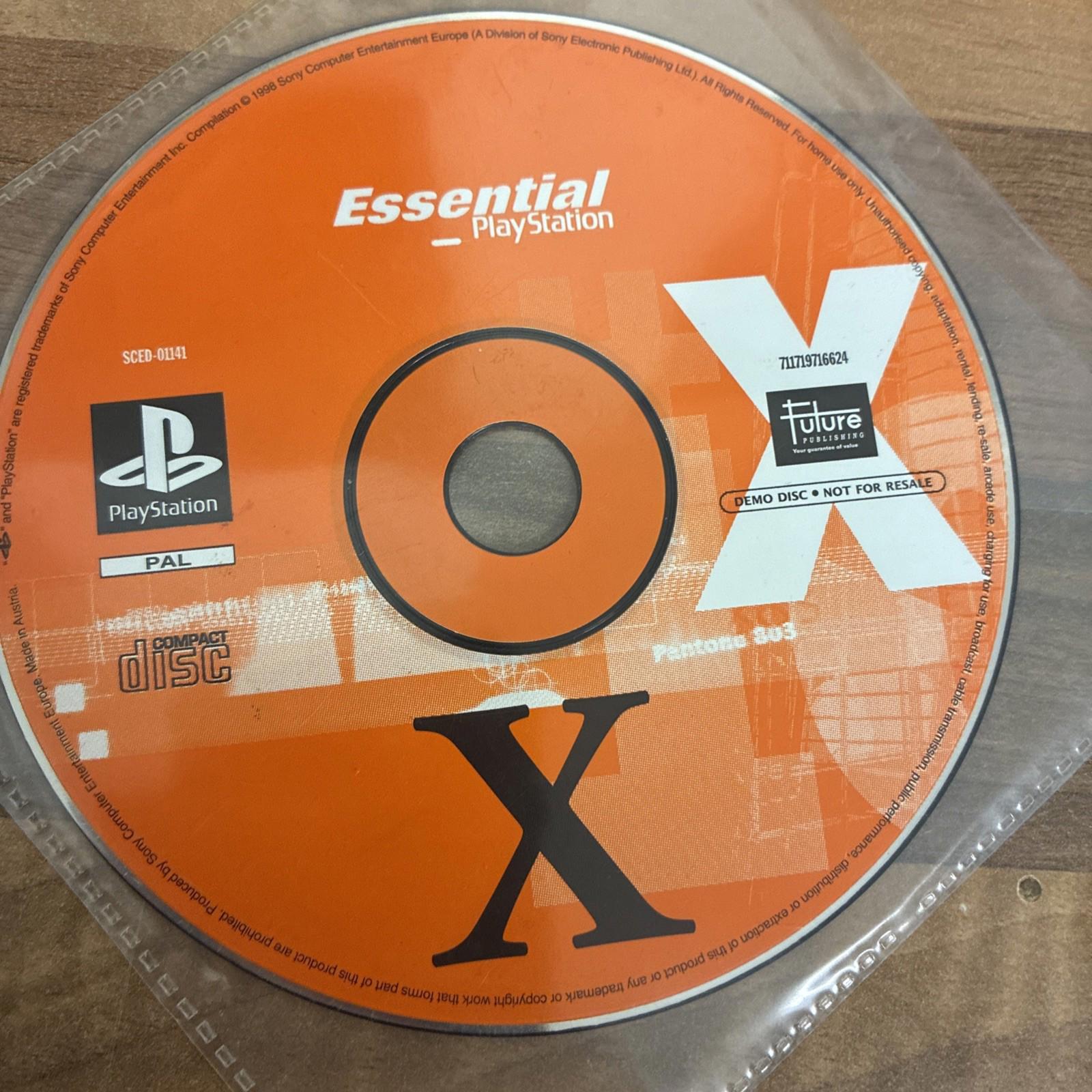 PlayStation Magazine Essential PS1 Demo Disc X Disc Only Rare