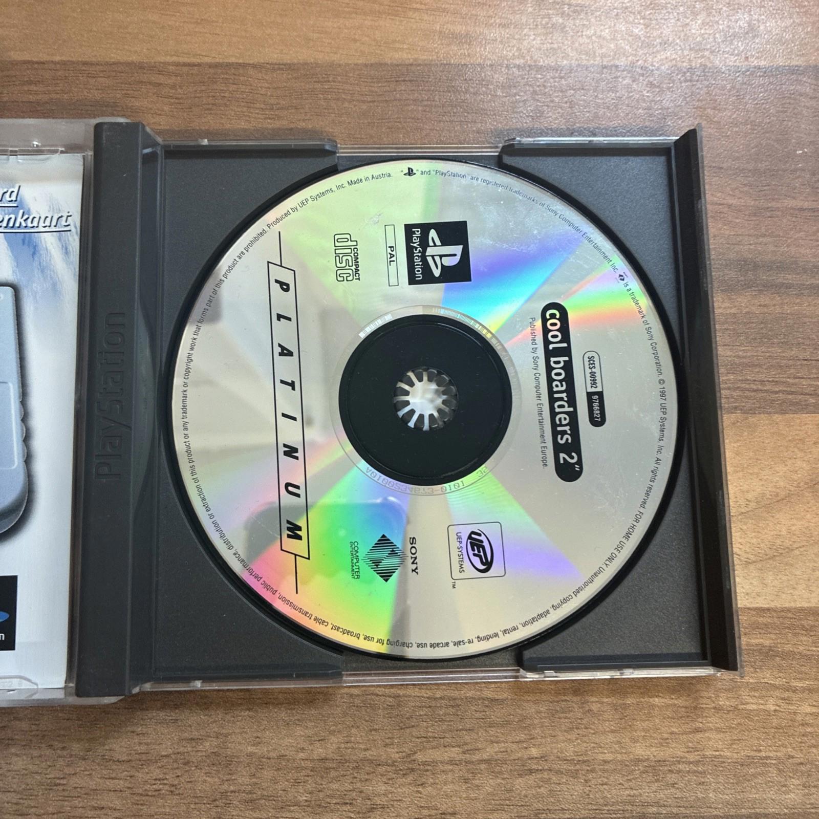 Cool Boarders 2 Platinum Game For Sony PlayStation 1 / PS1 Used