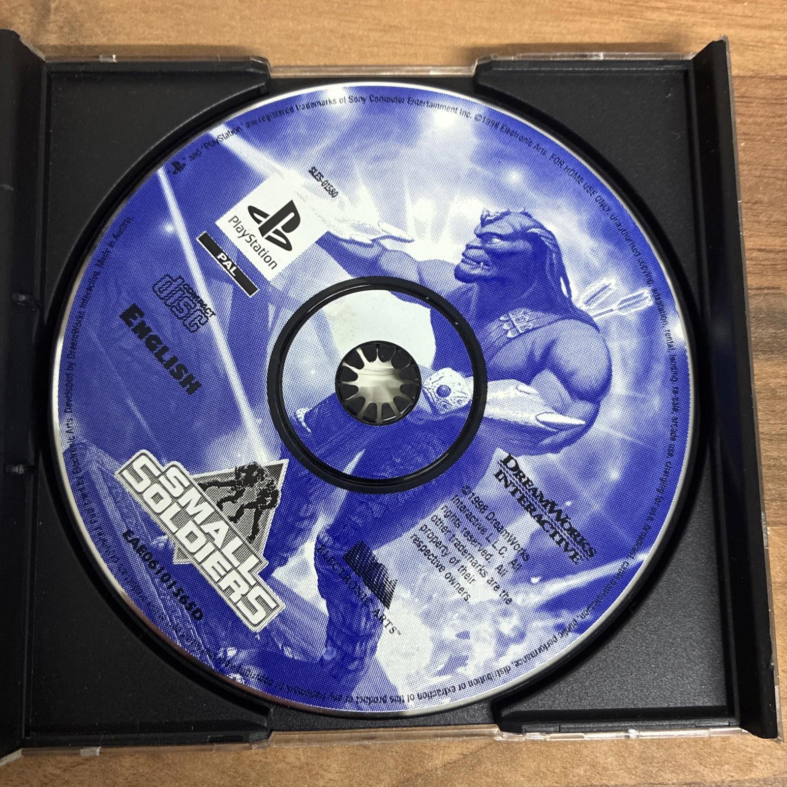 SONY PLAYSTATION PS1 - SMALL SOLDIERS CIB BLACK LABEL no cover/no manual