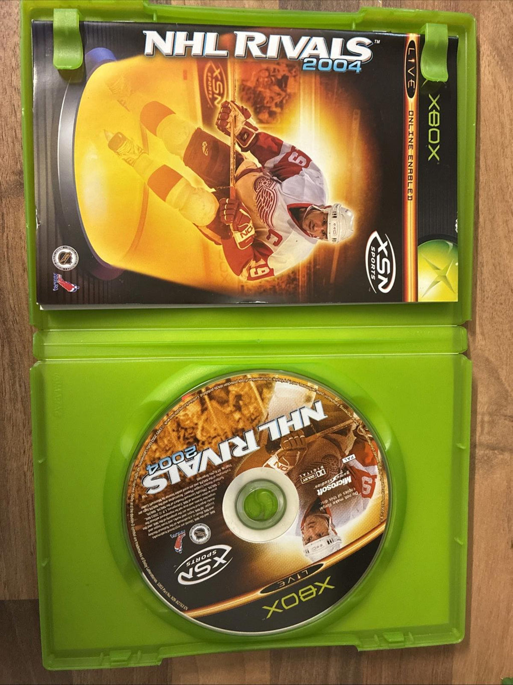 NHL Rivals 2004 (Original Xbox) With Manual In Very Good Condition