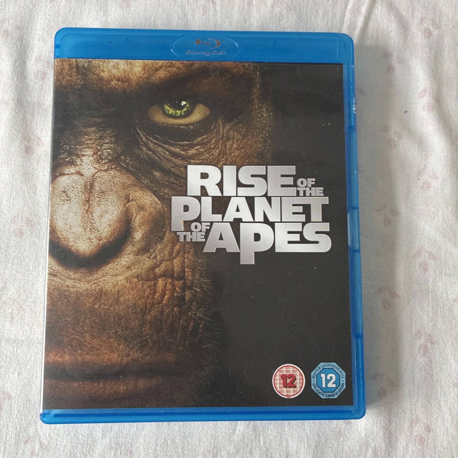 Rise Of The Planet Of The Apes (Blu-ray, 2012)