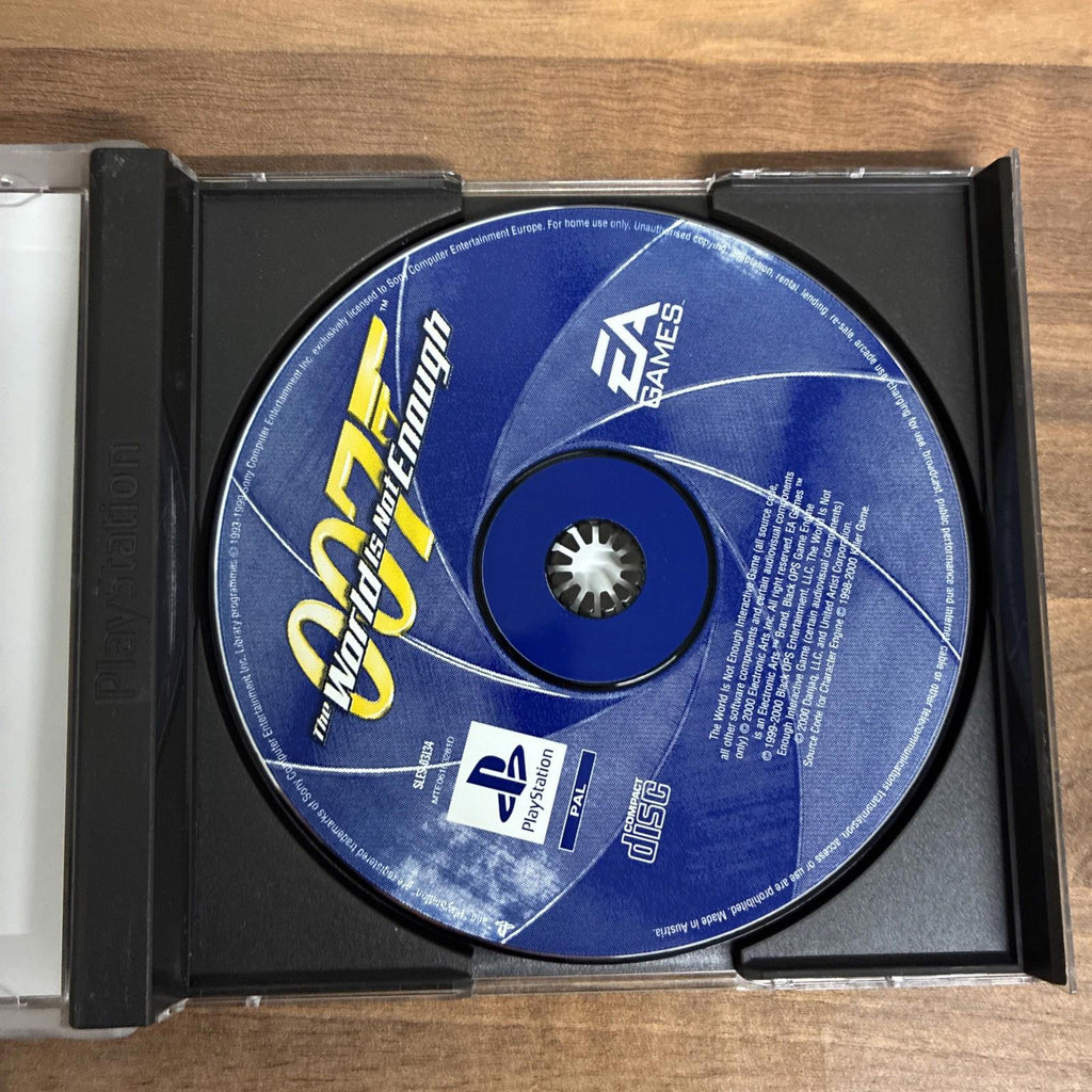 007 The World is Not Enough PlayStation One PS1 Game