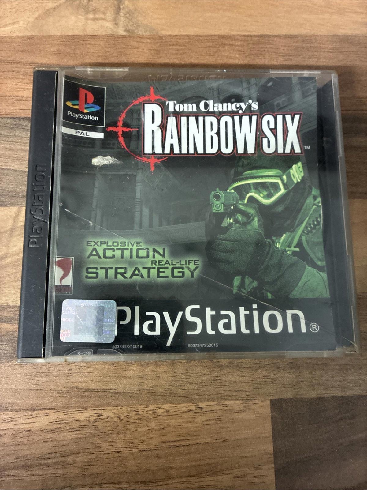 Tom Clancys Rainbow Six (Playstation PS1 Game)