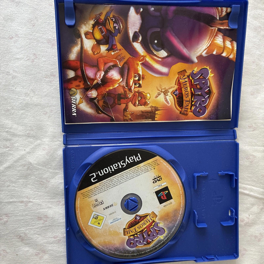 Spyro: A Hero's Tail - ( Sony PlayStation 2 Game, 2004 ) - PAL - Complete