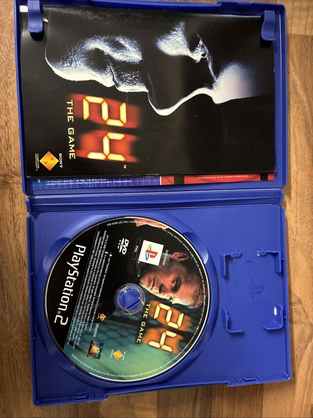 24 The Game Sony PlayStation 2 PS2 Game With Manual Mint Condition