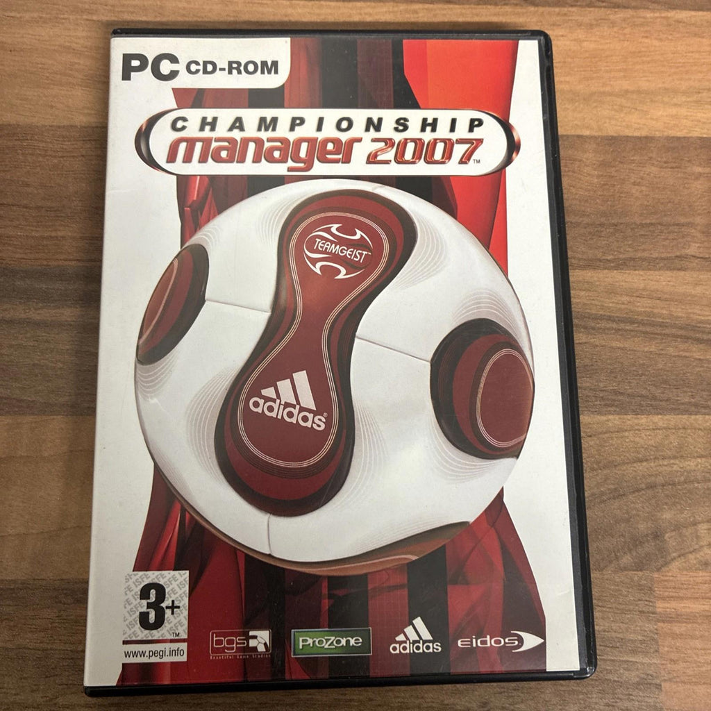 Championship Manager 2007 PC CD Rom Game Complete