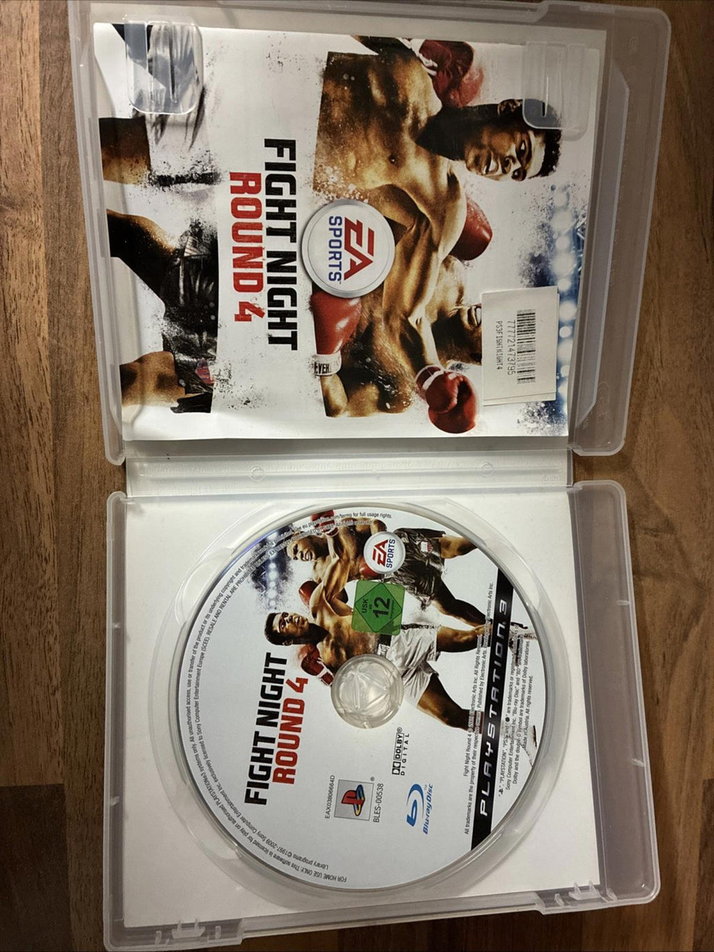 PlayStation 3 : Fight Night Round 4 (PS3) In Very Good Condition With Manual