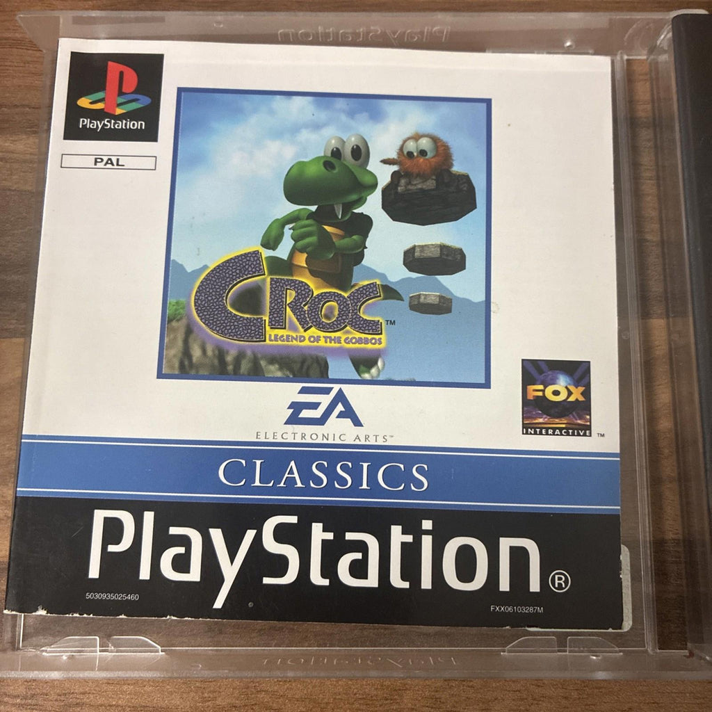 Croc: Legend of the Gobbos (Sony PS1, 1997) DISC & Manual ONLY - TESTED -
