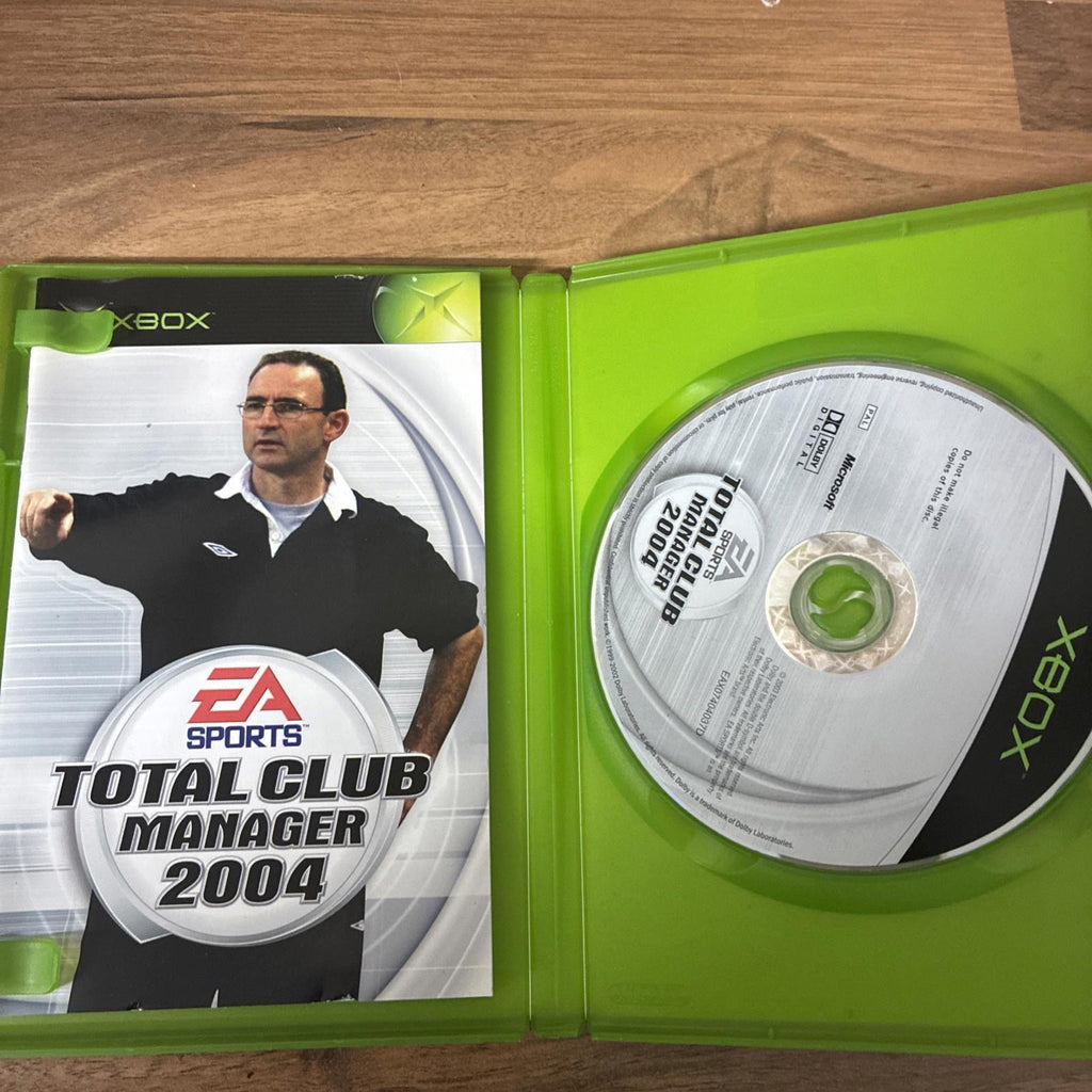 Total Club Manager 2004 (Microsoft Xbox, 2003)