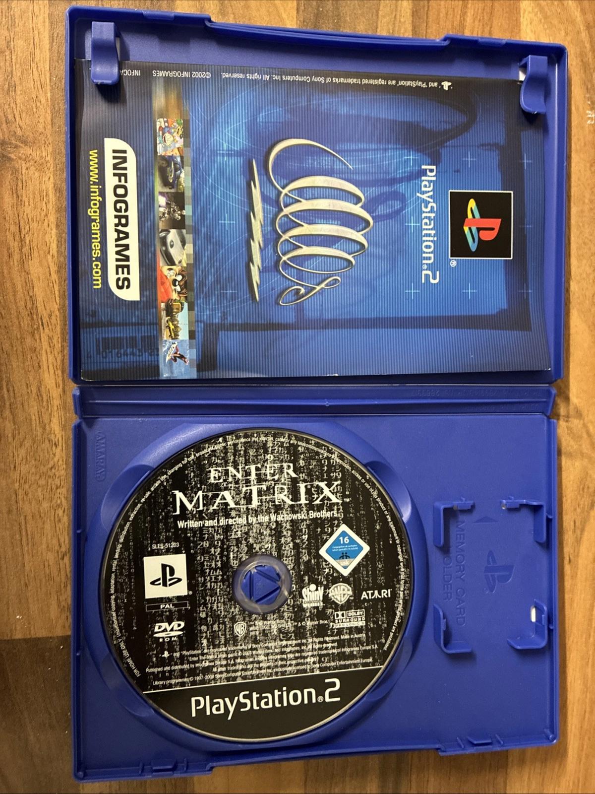 Enter the Matrix PlayStation 2 PS2 Game Complete With Manual