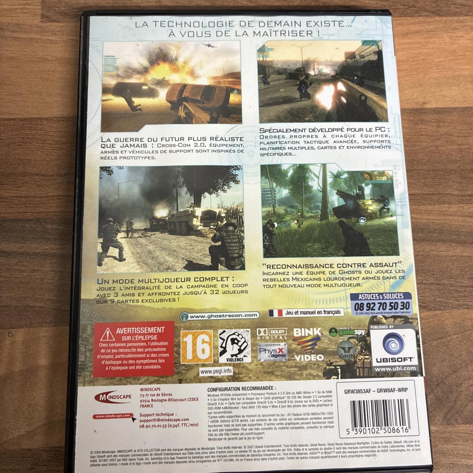 Tom Clancy's Ghost Recon: Advanced Warfighter 2 (PC: DVD, 2006)