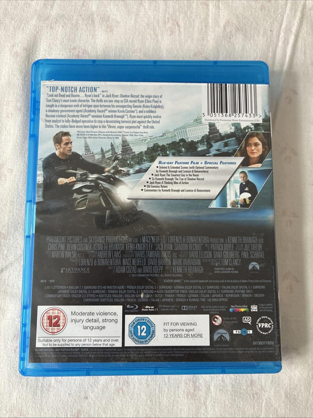 Jack Ryan (Blu-ray, 2014)
