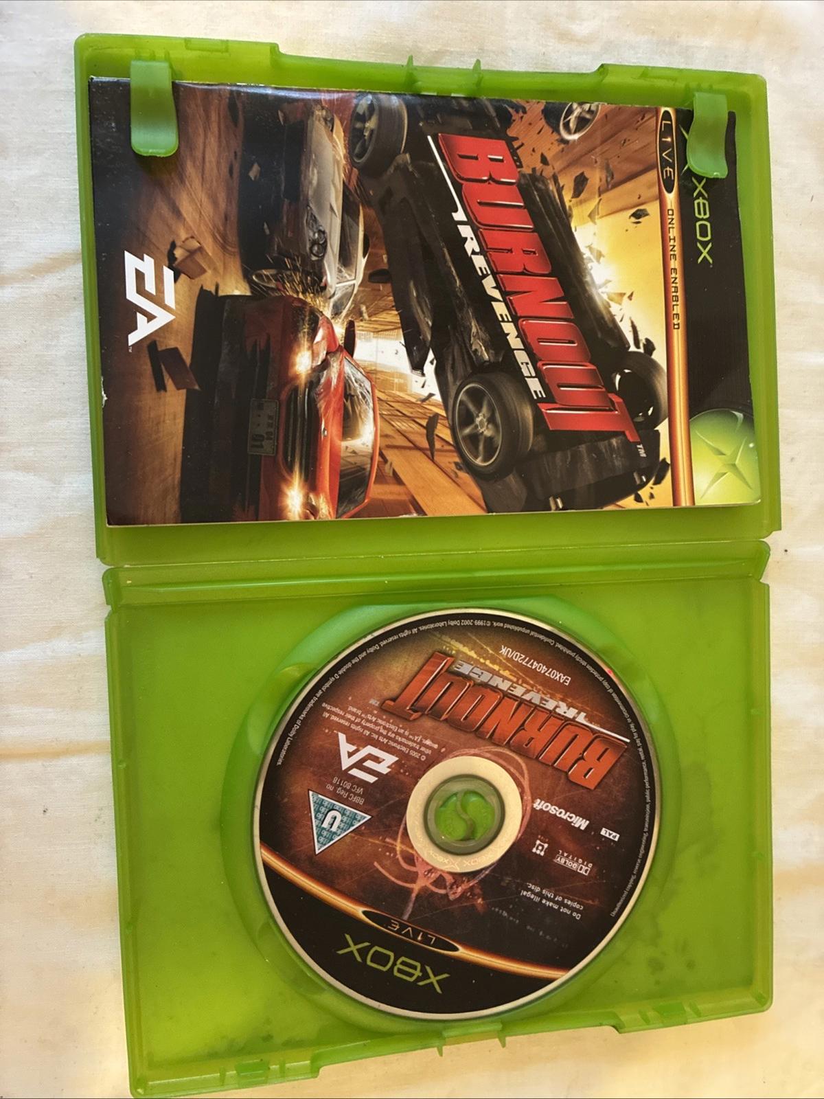 Burnout Revenge Original Xbox Complete in Good Condition With Manual