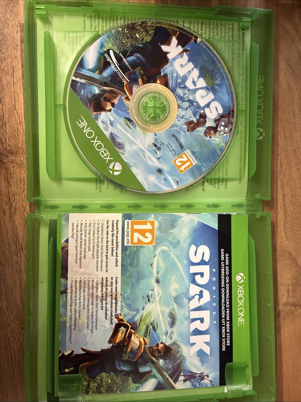 Project Spark (Microsoft Xbox One, 2014) Complete In Very Good Condition