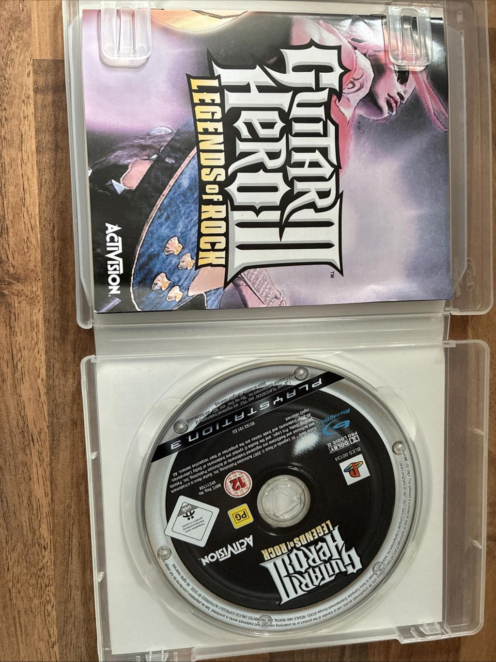 GUITAR HERO 3 LEGENDS OF ROCK,PS3  With Manual Parts Of Bundle