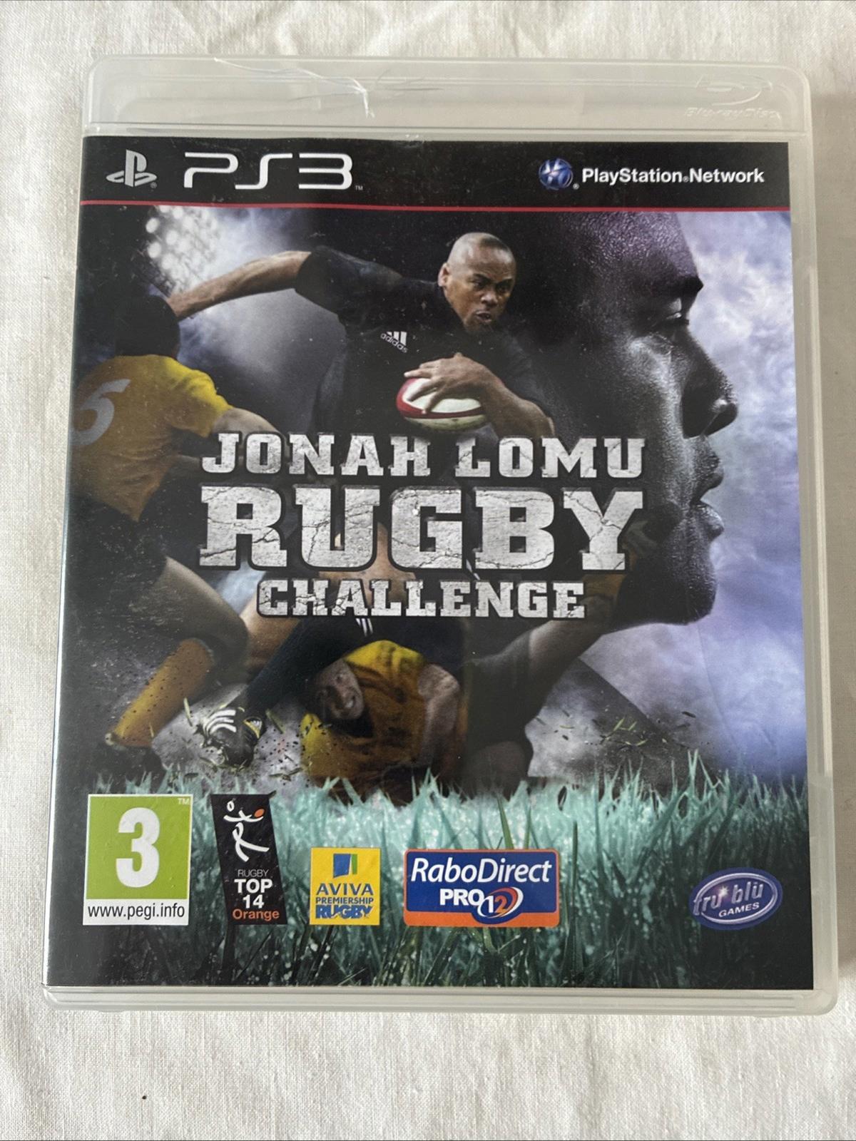 Jonah Lomu Rugby Challenge (PS3) PEGI 3+ Sport: Rugby PlayStation 3 With Manual